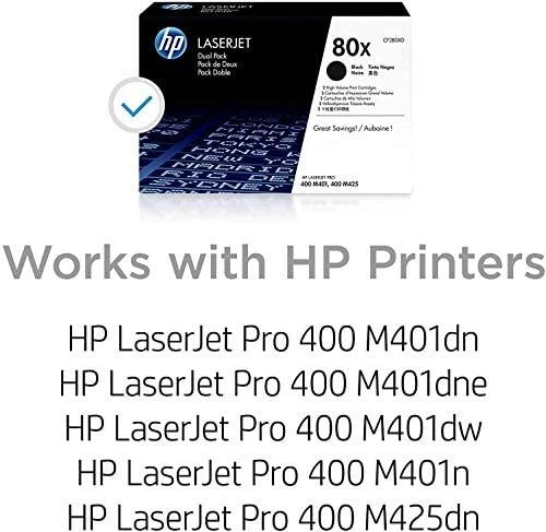 Hewlett Packard (HP) HP Toneris Juodas 80X, skirtas LaserJet Pro 400 MFP M425 Spausdintuvas Series (2x6.900 puslapių)