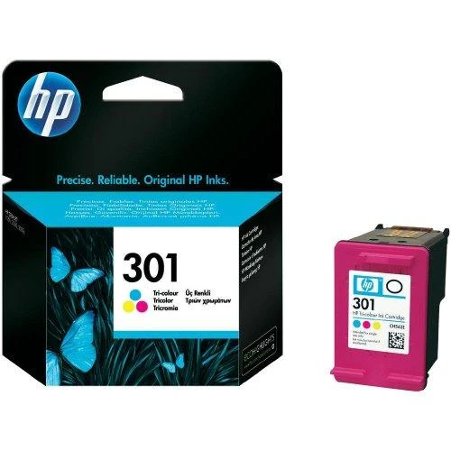 Hewlett Packard (HP) Rašalo Kasetė - HP 301 Trišalė Originali Spalvota