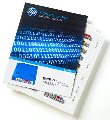 Hewlett Packard (HP) LTO-5 Ultrium RW Bar Code