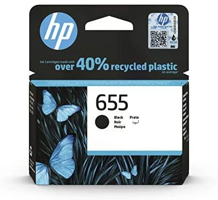 Hewlett Packard (HP) HP Nr.655 (CZ109AE), juoda kasetė