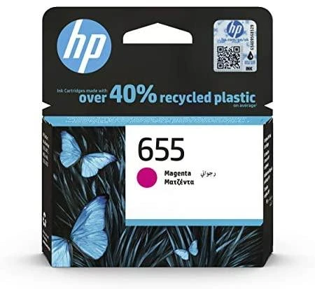 Hewlett Packard (HP) HP Nr.655 (CZ111AE), purpurinė kasetė