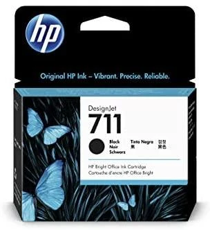 Hewlett Packard (HP) HP 711 80 ml Juodas DesignJet rašalo kasetė