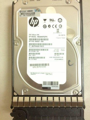 Hewlett Packard (HP) Dysk serwerowy HP 2TB 3.5'' SAS-2 (6Gb/s) (508010-001)