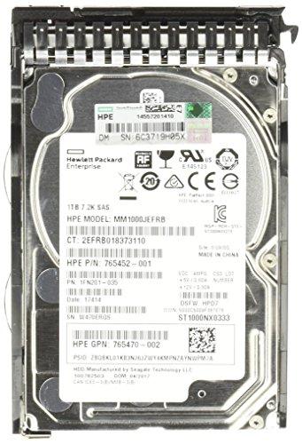 Hewlett Packard (HP) HP 1 TB 2,5 colio SAS-1 (3 Gb/s) serverio diskas (765464-B21)