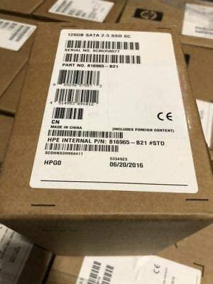 Hewlett Packard (HP) HP 120 GB 2,5 colio SATA III (6 Gb/s) (816965-B21)