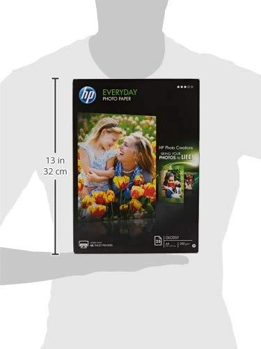 Hewlett Packard (HP) HP kasdienis fotopopierius A4, pusiau blizgus, 25 lapai, vienpusis (170 g/m2)