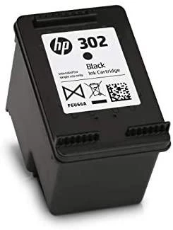 Hewlett Packard (HP) HP 302 ink cartridge juodas