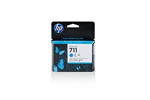 Hewlett Packard (HP) HP nr.711 Cyan Ink Cartridge 29 ml 3 pak