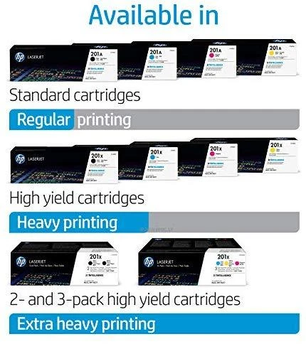 Hewlett Packard (HP) HP 201A Magenta lazerinis Toneris Cartridge, 1400 pages, for HP Color LaserJet 277, Pro M252
