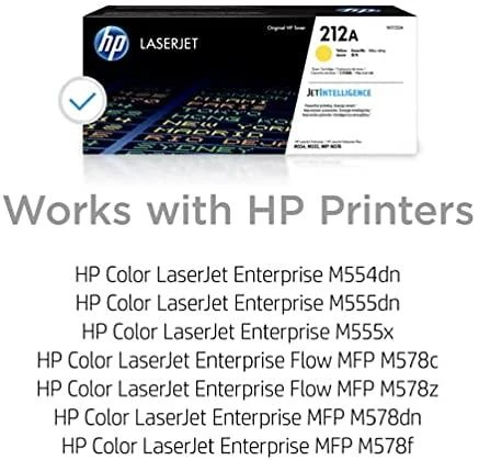 Hewlett Packard (HP) HP 212A (W2122A) Lazerinė kasetė, Geltona