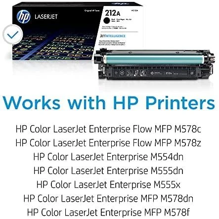 Hewlett Packard (HP) HP 212A (W2120A) Lazerinė kasetė, Juoda