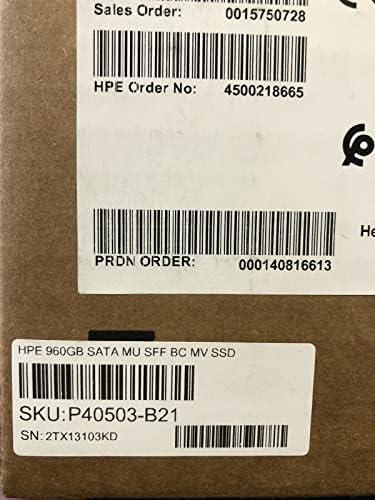 HP 960 GB 2,5 colio SATA III (6 Gb/s) serverio diskas (P40503-B21)