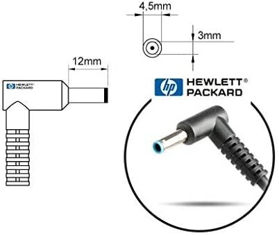 Hewlett Packard (HP) Kintamosios srovės adapteris 45 W „Smart Npfc 3 Pin 741727-001“, nešiojamasis kompiuteris, skirtas naudoti patalpose,