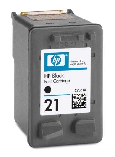 Hewlett Packard (HP) HP 21 ink juodas 5ml PSC 1410 Deskjet 3940