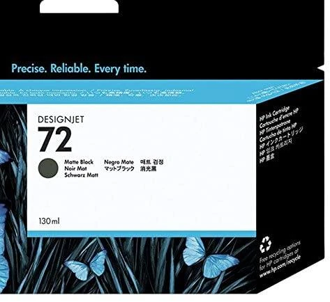 Hewlett Packard (HP) Hp 72 ink juodas matte Vivera 130ml DesignJet T1100 T610 T620 T770 T1200
