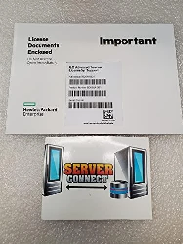 Hewlett Packard (HP) HPE iLO Advanced 1 serverio licencija su 3 mln. iLO licencijuotų funkcijų palaikymu