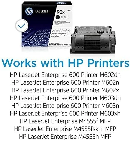 Hewlett Packard (HP) HP 90X High Yield Juodas Tonerio kasetė, 24000 puslapių, skirta LaserJet M4555 series,M602,M603