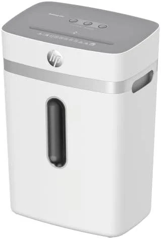 Popieriaus Smulkintuvas - HP Oneshred 12CC 23L Smulkinimas Itin Mažais Gabalėliais