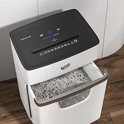 Popieriaus Smulkintuvas - HP Oneshred 15CC 20L Smulkinimas Itin Mažais Gabalėliais