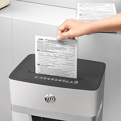 Popieriaus Smulkintuvas - HP Oneshred 15CC 20L Smulkinimas Itin Mažais Gabalėliais