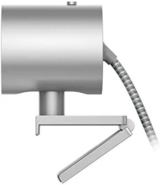 Hewlett Packard (HP) HP 950 4K UHD žiniatinklio kamera / USB / privatumas / automatinis fokusavimas, AI automatinis kadravimas / mikrofonas / Sidabrinis / 1 metai