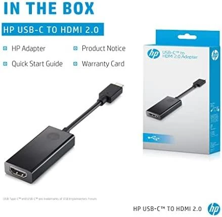 Hewlett Packard (HP) HP USB-C į HDMI 2.0 adapteris