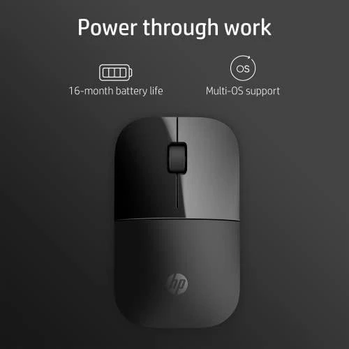 Hewlett Packard (HP) HP Z3700 Belaidė pelė - Juodas