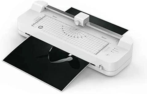 Hewlett Packard (HP) Laminatorius - HP ONELAM COMBO A3, 400 mm/min, integruotas pjaustytuvas, 15 maišelių, Balta