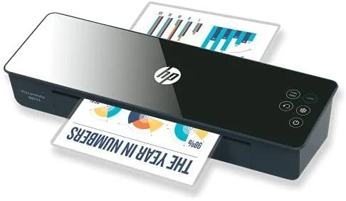 Laminatorius - HP PRO 600 A3 Šiltas/Šaltas 60 cm/min + 15 Pakuočių Juodas