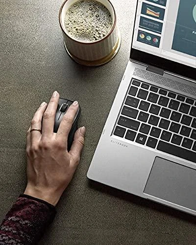 Hewlett Packard (HP) HP Wireless Premium Comfort Pelė, Fingerprint resistant - Juodas