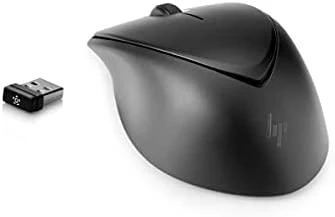 Hewlett Packard (HP) HP Wireless Premium Comfort Pelė, Fingerprint resistant - Juodas