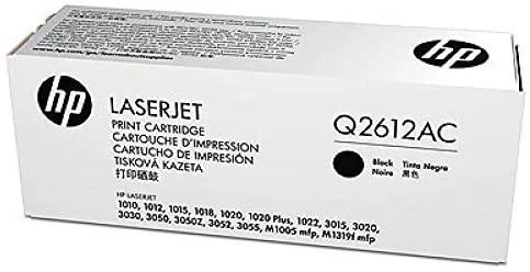 Hewlett Packard (HP) HP Q2612A cartridge, juodas