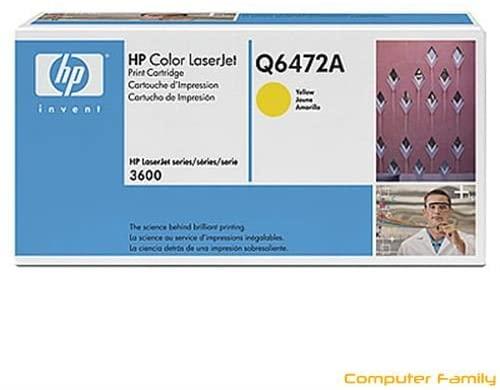 Hewlett Packard (HP) HP Color LaserJet 3600 Toneris Geltona (4.000 pages)