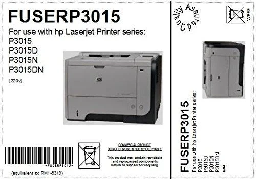 Hewlett Packard (HP) Kaitinimo blokas 220 V RM1-6319-000CN, lazeris, HP