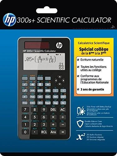Hewlett Packard (HP) HP mokslinis skaičiuotuvas HP 300SPLUS/INT BX, 315 funkcijų, 155x84x20mm, juodas