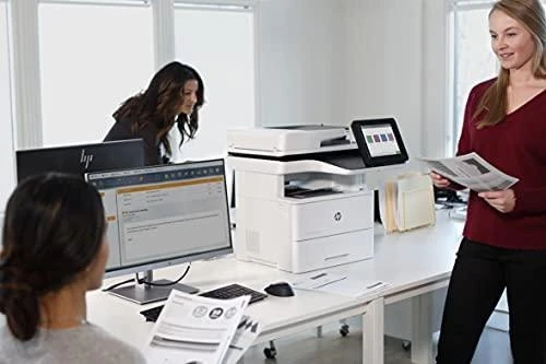 Hewlett Packard (HP) HP LaserJet Enterprise MFP M528dn AIO All-in-One Spausdintuvas - A4 Mono lazerinis, Spausdinimas/Kopijavimas/Dual-Side Scan/Faksas pasirinktinai, Automatinis dokumentų tiektuvas, Auto-Duplex, LAN, 43ppm, 2000-7500 pages per mėnesį (pakeičia M527dn)