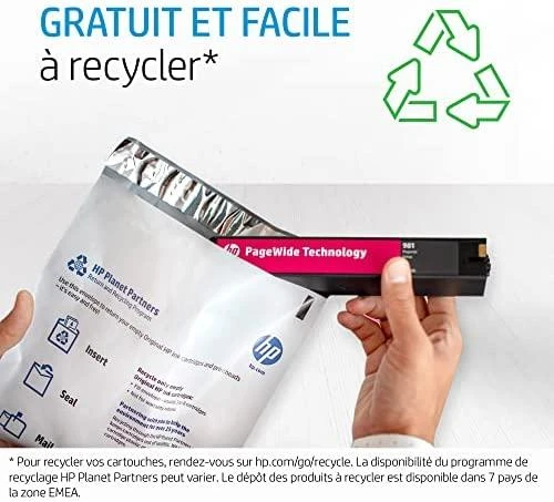 Hewlett Packard (HP) Rašalo Kasetė - HP 982X Didelės Talpos Mėlyna