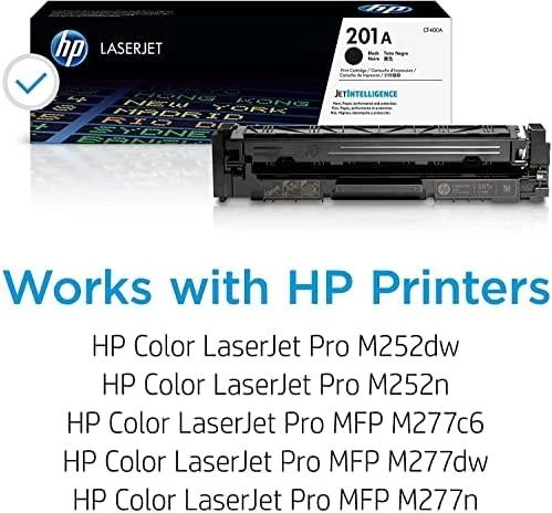 Hewlett Packard (HP) HP 201A Juodas lazerinis Toneris Cartridge, 1500 pages, for HP Color LaserJet 277, Pro M252