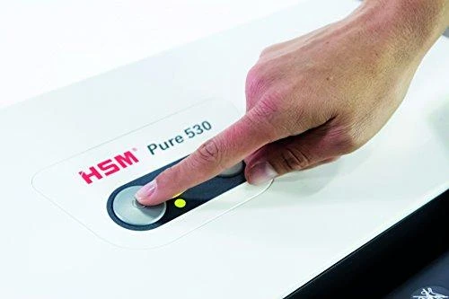 HSM 2350111 HSM Pure 530 - juostelės 3,9 mm / 19-21 lapas 80 g / 80 l šiukšliadėžė / P-2