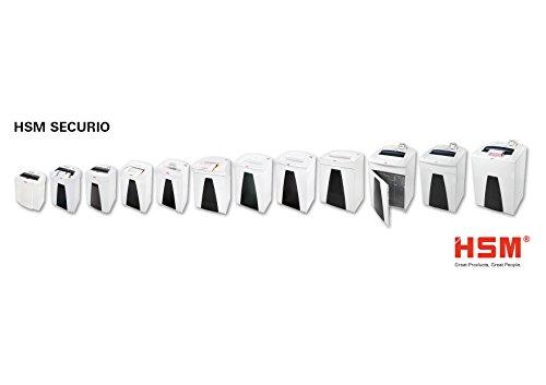 HSM 1803111 HSM Securio B26 - skersinis pjūvis 4,5 x 30 mm / 14-16 lapų 80 g / 55 l šiukšliadėžė / DIN 3