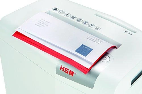 HSM 1042121 HSM „Shredstar S10“ – 6 mm juostelės / 10 lapų po 80 g / 18 l talpos dėžė / P-2