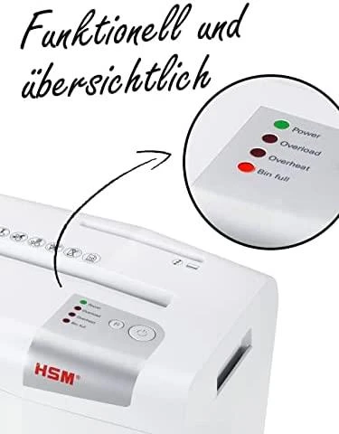 HSM 1045111 HSM „Shredstar X10“ – kryžminio kirpimo, 4,5 x 35 mm / 10 lapų, 80 g / 20 l dėžė / P-4