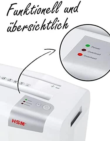 HSM 1044121 HSM Shredstar X8 - skersinis pjūvis 4,5x30mm/ 8 lakštai 80 g/ 18 l šiukšliadėžė/ P-4