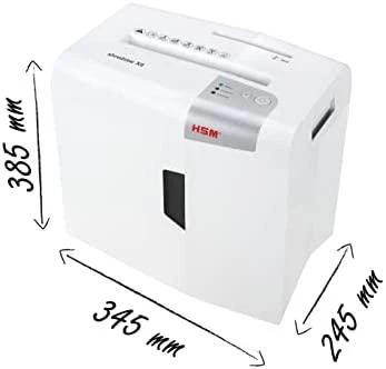 HSM 1044121 HSM Shredstar X8 - skersinis pjūvis 4,5x30mm/ 8 lakštai 80 g/ 18 l šiukšliadėžė/ P-4