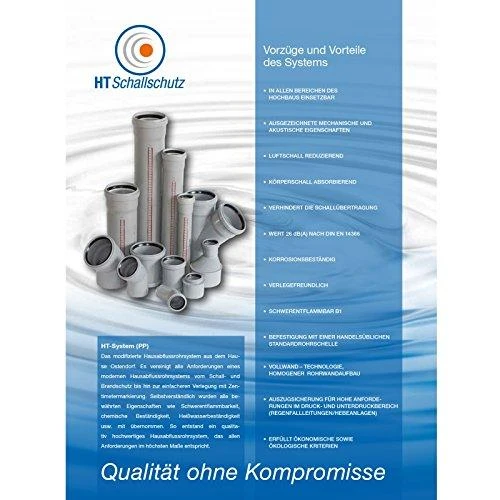 Magnaplast Vidaus kanalizacijos perėjimas HTR, , d 110-50
