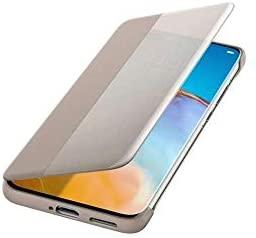 Dėklas Smart View Flip dangtelis, skirtas Huawei P40 (Khaki)