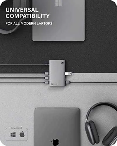 USB ŠAKOTĖLIS Alogic THUNDERBOLT 4 BLAZE KOMPAKTIŠKAS ŠAKOTĖLIS