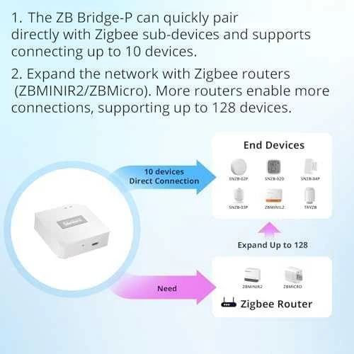 SONOFF ZBBridge-P Zigbee centralė PRO versija