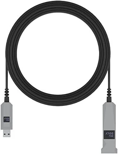 Huddly – USB kabelis – A tipo USB (han) iki A tipo USB (hun) – USB 3.1 Gen 1 – 5 m – Aktyvus optinis kabelis (AOC)