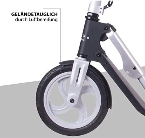 Paspirtukas Hudora BigWheel Air Juodas (14031)
